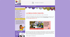 Desktop Screenshot of luceballoonsandcrafts.com